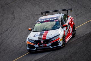 #29 Honda Civic Type-R of Lindsay Brewer, Skip Barber Racing School, TC, TC America, SRO America Sonoma Raceway, Sonoma, CA, March 2021 | Brian Cleary/bcpix.com