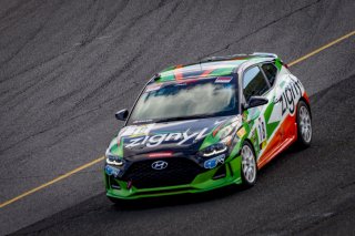 #18 Hyundai Veloster Turbo TCA of Caleb Bacon, Forbush Performance, TCA, TC America, SRO America Sonoma Raceway, Sonoma, CA, March 2021.   | Brian Cleary/bcpix.com