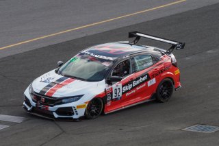 #92 Honda Civic Type-R of Eric Powell, Skip Barber Racing School,  TC, TC America, SRO America Sonoma Raceway, Sonoma, CA, March 2021.   | Regis Lefebure/SRO
