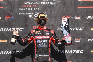 #22 Toyota 86 of Jesse Love, TechSport Racing, TCA, TC America, SRO America Sonoma Raceway, Sonoma, CA, March 2021.   | SRO Motorsports Group