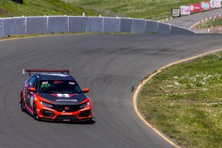 #9 Honda Civic Type-R of Kevin Boehm, DXDT Racing, TC, TC America, SRO America Sonoma Raceway, Sonoma, CA, March 2021.   | Regis Lefebure                                            