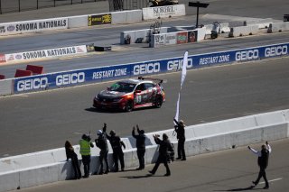 #9 Honda Civic Type-R of Kevin Boehm, DXDT Racing, TC, TC America, SRO America Sonoma Raceway, Sonoma, CA, March 2021.   | Regis Lefebure                                            