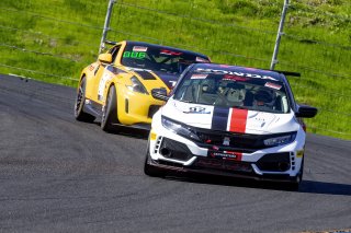 #92 Honda Civic Type-R of Eric Powell, Skip Barber Racing School,  TC, TC America, SRO America Sonoma Raceway, Sonoma, CA, March 2021.   | Brian Cleary/BCPix.com
