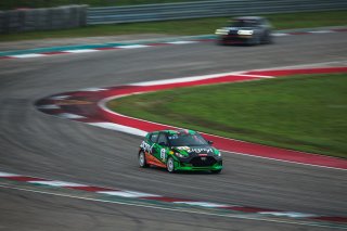 #33 Hyundai Veloster Turbo TCA of Luke Rumburg, Forbush Performance, TCA, TC America, SRO America, Circuit of the Americas, Austin, TX, April May 2021. | Fabian Lagunas/SRO