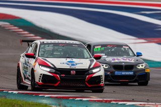 #73 Honda Civic Type-R of Frank Szczesniak,LA Honda World Racing, TC, TC America, SRO America, Circuit of the Americas, Austin, Texas, April May 2021. | Sarah Weeks/SRO             