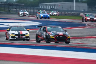 #88 Hyundai Veloster N TC of Kurt Washeim, Genracer, TC, TC America, SRO America, Circuit of the Americas, Austin, Texas, April May 2021. | SRO Motorsports Group
