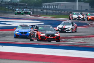 #9 Honda Civic Type-R of Kevin Boehm, DXDT Racing, TC, TC America, SRO America, Circuit of the Americas, Austin, Texas, April May 2021. | SRO Motorsports Group