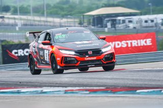 #9 Honda Civic Type-R of Kevin Boehm, DXDT Racing, TC, TC America, SRO America, Circuit of the Americas, Austin, Texas, April May 2021. | SRO Motorsports Group