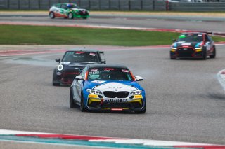 #5 BMW M2 CS of Roy Block, KMW Motorsports with TMR Engineering, TCX, TC America, SRO America, Circuit of the Americas, Austin, Texas, April May 2021. | Fabian Lagunas/SRO