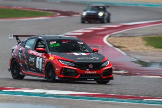 #9 Honda Civic Type-R of Kevin Boehm, DXDT Racing, TC, TC America, SRO America, Circuit of the Americas, Austin, Texas, April May 2021. | Fabian Lagunas/SRO