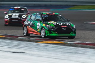 #33 Hyundai Veloster Turbo TCA of Luke Rumburg, Forbush Performance, TCA, TC America, SRO America, Circuit of the Americas, Austin, TX, April May 2021. | Fabian Lagunas/SRO