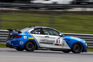 #81 BMW M2 CS (Cup) of Jacob Ruud, Classic BMW, TCX, TC America, SRO America, Circuit of the Americas, Austin, Texas, April May 2021. | SRO Motorsports Group
