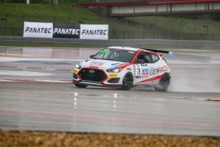 #78 Hyundai Veloster N TC of Jeff Ricca, Genracer, TC, TC America, SRO America, Circuit of the Americas, Austin, Texas, April May 2021. | SRO Motorsports Group