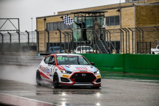#78 Hyundai Veloster N TC of Jeff Ricca, Genracer, TC, TC America, SRO America, Circuit of the Americas, Austin, Texas, April May 2021. | SRO Motorsports Group