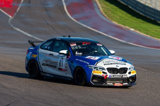 #81 BMW M2 CS (Cup) of Jacob Ruud, Classic BMW, TCX, TC America, SRO America, Circuit of the Americas, Austin, Texas, April May 2021. | Sarah Weeks/SRO             