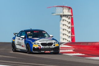 #81 BMW M2 CS (Cup) of Jacob Ruud, Classic BMW, TCX, TC America, SRO America, Circuit of the Americas, Austin, Texas, April May 2021. | Sarah Weeks/SRO             