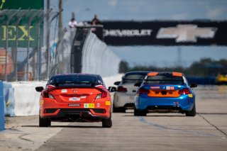 #16 Honda Civic Si of Carter Fartuch, Skip Barber Racing School, TCA, TC America, SRO America, Sebring International Raceway, Sebring, FL, September 2021.
 | Regis Lefebure/SRO