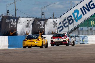 #21 Nissan 370z TC Spec of Rob Hines, TechSport Racing, TC, TC America, SRO America, Sebring International Raceway, Sebring, FL, September 2021.
 | Regis Lefebure/SRO