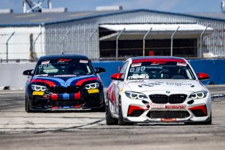 #30 BMW M240iR of Steve Streimer, Hard Motorsport, TCX, TC America, SRO America, Sebring International Raceway, Sebring, FL, September 2021.
 | Brian Cleary/SRO