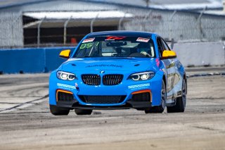 #51 BMW M240iR of Austen Smith, Auto Technic Racing, TC, TC America, SRO America, Sebring International Raceway, Sebring, FL, September 2021.
 | Brian Cleary/SRO