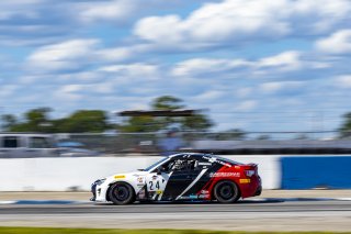 #24 Toyota 86 of Sammy Smith, TechSport Racing, TCA, TC America, SRO America, Sebring International Raceway, Sebring, FL, September 2021.
 | Brian Cleary/SRO