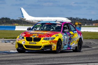 #09 BMW M240iR of Kris Valdez, Garagistic, TC, TC America, SRO America, Sebring International Raceway, Sebring, FL, September 2021.
 | Brian Cleary/SRO