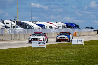 #30 BMW M240iR of Steve Streimer, Hard Motorsport, TCX, TC America, SRO America, Sebring International Raceway, Sebring, FL, September 2021.
 | Brian Cleary/SRO