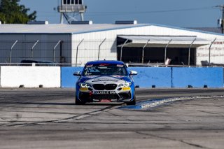 #81 BMW M2 CS of Jacob Ruud, Classic BMW, TCX, TC America, SRO America, Sebring International Raceway, Sebring, FL, September 2021.
 | Brian Cleary/SRO