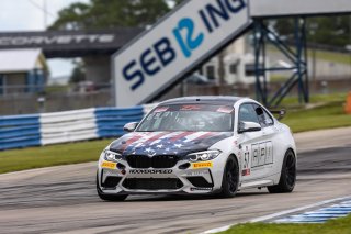 #57 BMW M2 CS (Cup) of Stephen Cugliari, Accelerating Racing, TCX, TC America, SRO America, Sebring International Raceway, Sebring, FL, September 2021.
 | Regis Lefebure/SRO