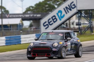 #60  Mini Cooper GP3 of Derek Jones, MINI JCW Team, TC, TC America, SRO America, Sebring International Raceway, Sebring, FL, September 2021.
 | Regis Lefebure/SRO