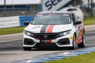 #16 Honda Civic Si of Carter Fartuch, Skip Barber Racing School, TCA, TC America, SRO America, Sebring International Raceway, Sebring, FL, September 2021.
 | Regis Lefebure/SRO