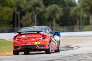 #16 Honda Civic Si of Carter Fartuch, Skip Barber Racing School, TCA, TC America, SRO America, Sebring International Raceway, Sebring, FL, September 2021.
 | Regis Lefebure/SRO