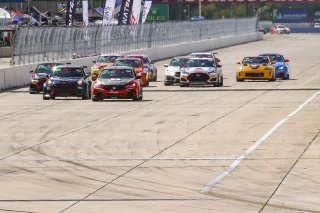 #9 Honda Civic Type-R of Kevin Boehm, DXDT Racing, TC, TC America, SRO America, Sebring International Raceway, Sebring, FL, September 2021.
 | Dave Green/SRO