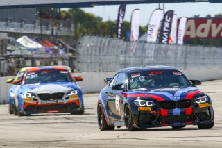 #5 BMW M2 CS of Roy Block, KMW Motorsports with TMR Engineering, TCX, TC America, SRO America, Sebring International Raceway, Sebring, FL, September 2021.
 | Dave Green/SRO
