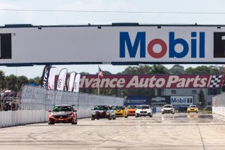 #9 Honda Civic Type-R of Kevin Boehm, DXDT Racing, TC, TC America, SRO America, Sebring International Raceway, Sebring, FL, September 2021.
 | Regis Lefebure/SRO