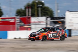 #9 Honda Civic Type-R of Kevin Boehm, DXDT Racing, TC, TC America, SRO America, Sebring International Raceway, Sebring, FL, September 2021.
 | Regis Lefebure/SRO