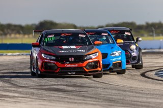 #9 Honda Civic Type-R of Kevin Boehm, DXDT Racing, TC, TC America, SRO America, Sebring International Raceway, Sebring, FL, September 2021.
 | Regis Lefebure/SRO