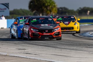 #9 Honda Civic Type-R of Kevin Boehm, DXDT Racing, TC, TC America, SRO America, Sebring International Raceway, Sebring, FL, September 2021.
 | Regis Lefebure/SRO