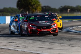 #9 Honda Civic Type-R of Kevin Boehm, DXDT Racing, TC, TC America, SRO America, Sebring International Raceway, Sebring, FL, September 2021.
 | Regis Lefebure/SRO