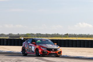 #9 Honda Civic Type-R of Kevin Boehm, DXDT Racing, TC, TC America, SRO America, Sebring International Raceway, Sebring, FL, September 2021.
 | Regis Lefebure/SRO
