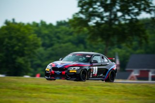 Alton, June 2021.#5 BMW M2 CS of Roy Block, KMW Motorsports with TMR Engineering, SRO America, TC America, TCX, VA, VIRginia International Raceway
 | Fabian Lagunas/SRO