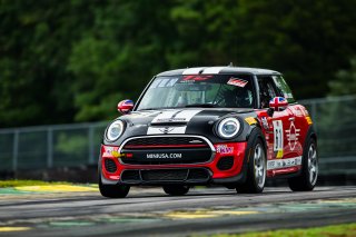 Alton, June 2021.#61 Mini Cooper of Mark Pombo, MINI JCW Team, SRO America, TC America, TCA, VA, VIRginia International Raceway
 | Fabian Lagunas/SRO