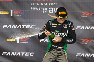 #33 Hyundai Veloster Turbo TCA of Luke Rumburg, Forbush Performance, TCA, TC America, SRO America, Virginia International Raceway, Alton, VA, June 2021.
 | Brian Cleary/SRO