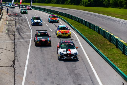 Alton, June 2021.#29 Honda Civic Type-R of Lindsay Brewer, SRO America, Skip Barber Racing School, TC, TC America, VA, VIRginia International Raceway
 | Fabian Lagunas/SRO