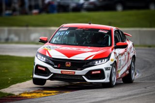 Aug 2021.#780 Honda Civic Si of Sally McNulty, Elkhart Lake, Road America, SRO America, TC America, TCA, Team Sally Racing
 | Fabian Lagunas/SRO