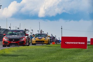 #9 Honda Civic Type-R of Kevin Boehm, DXDT Racing, TC, TC America, SRO America, Road America, Elkhart Lake, Aug 2021.
 | Brian Cleary/SRO