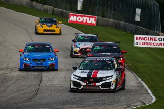 #92 Honda Civic Type-R of Eric Powell, Skip Barber Racing School, TC, TC America, SRO America, Road America, Elkhart Lake, Aug 2021.
 | Sarah Weeks/SRO             