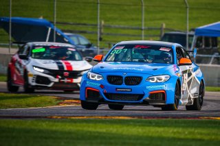 #51 BMW M240iR of Austen Smith, Auto Technic Racing, TC, TC America, SRO America, Road America, Elkhart Lake, Aug 2021.
 | Sarah Weeks/SRO             