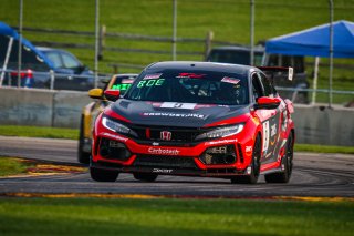 #9 Honda Civic Type-R of Kevin Boehm, DXDT Racing, TC, TC America, SRO America, Road America, Elkhart Lake, Aug 2021.
 | Sarah Weeks/SRO             