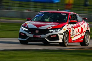 #780 Honda Civic Si of Sally McNulty, Team Sally Racing, TCA, TC America, SRO America, Road America, Elkhart Lake, Aug 2021.
 | Sarah Weeks/SRO             